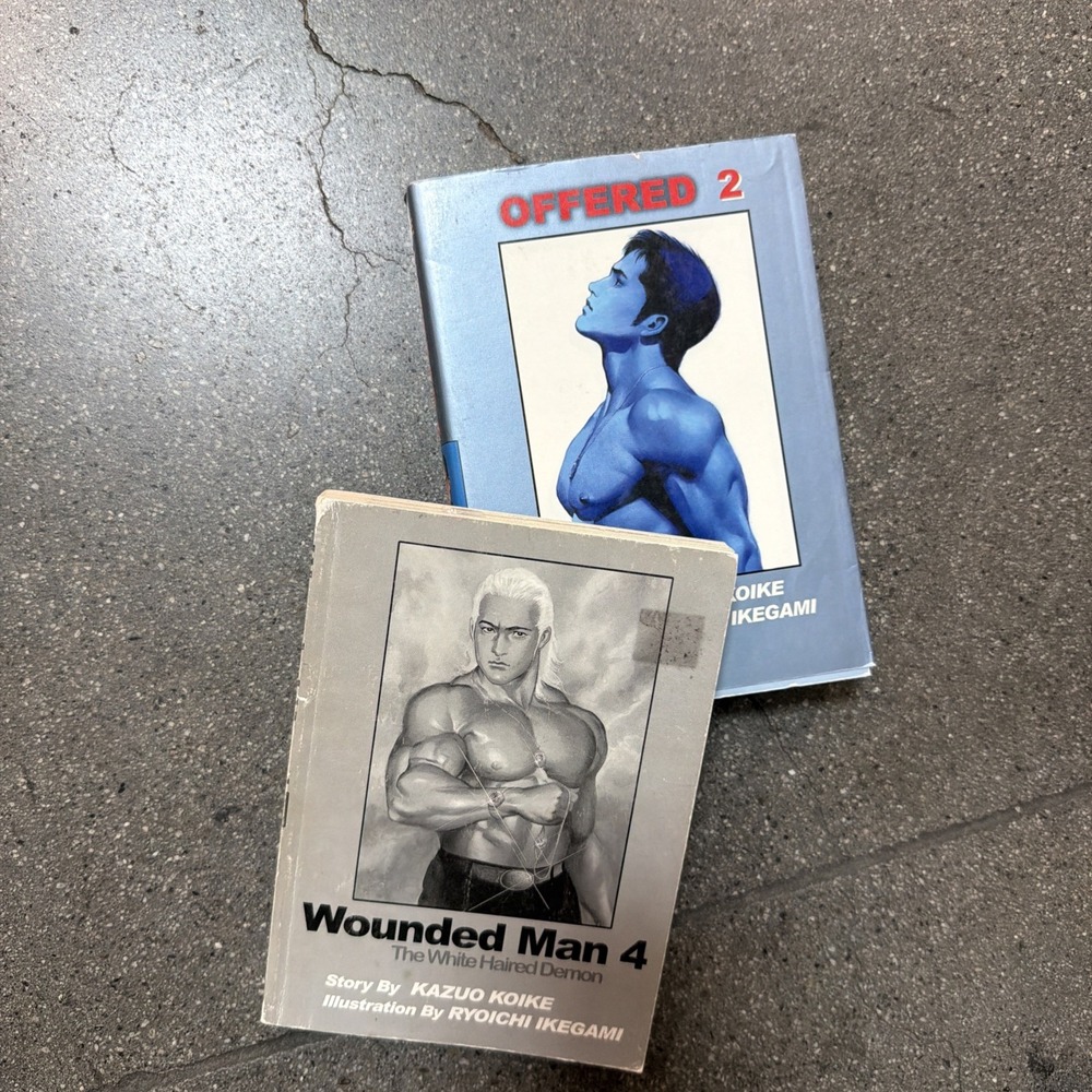 OFFERED, VOLUME 2 & Wounded Man 4 By Kazuo Koike & Ryoichi Ikegami Paperback